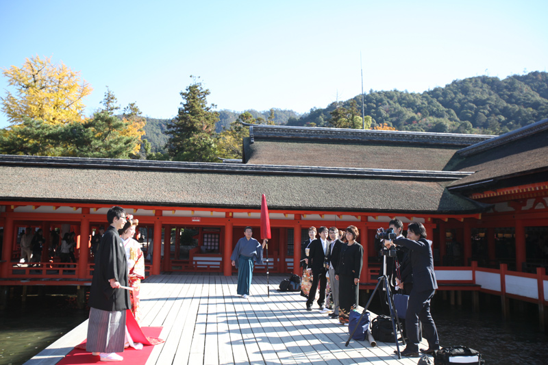 宮島挙式